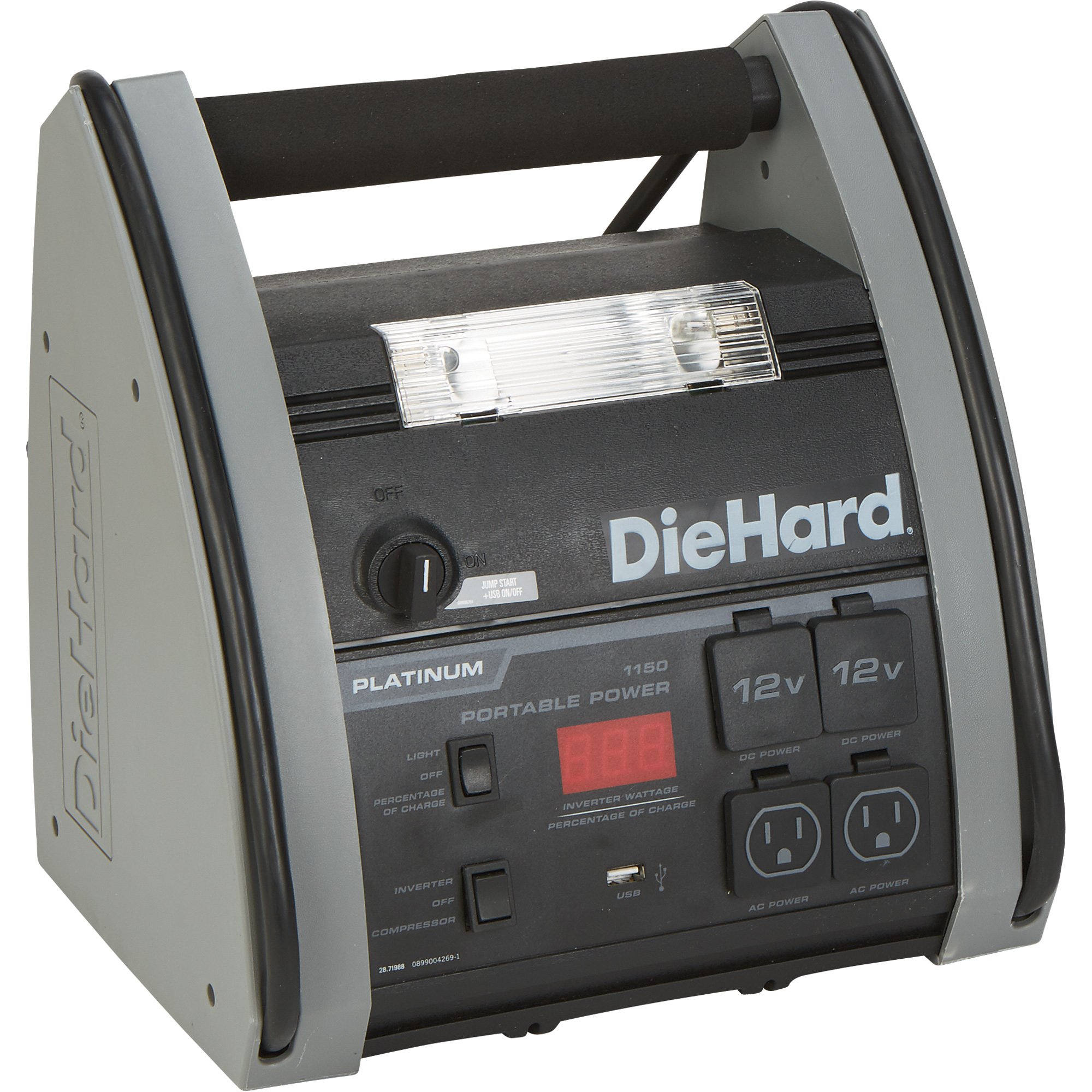 DieHard All-in-One Portable Power Unit with Air Compressor — Model# 71988